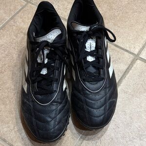 Adidas Men's Black and White Athletic Shoes